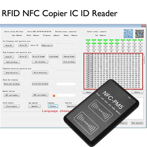 nfc card reader program|rfid reader software free download.